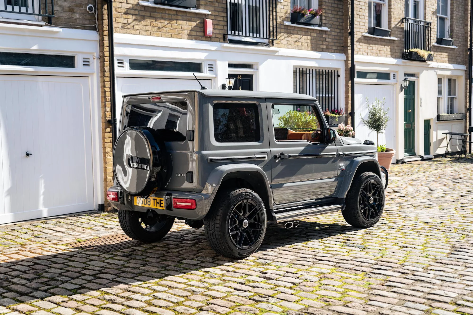 Suzuki Jimny Brabus Grey 3/4 Right Rearview