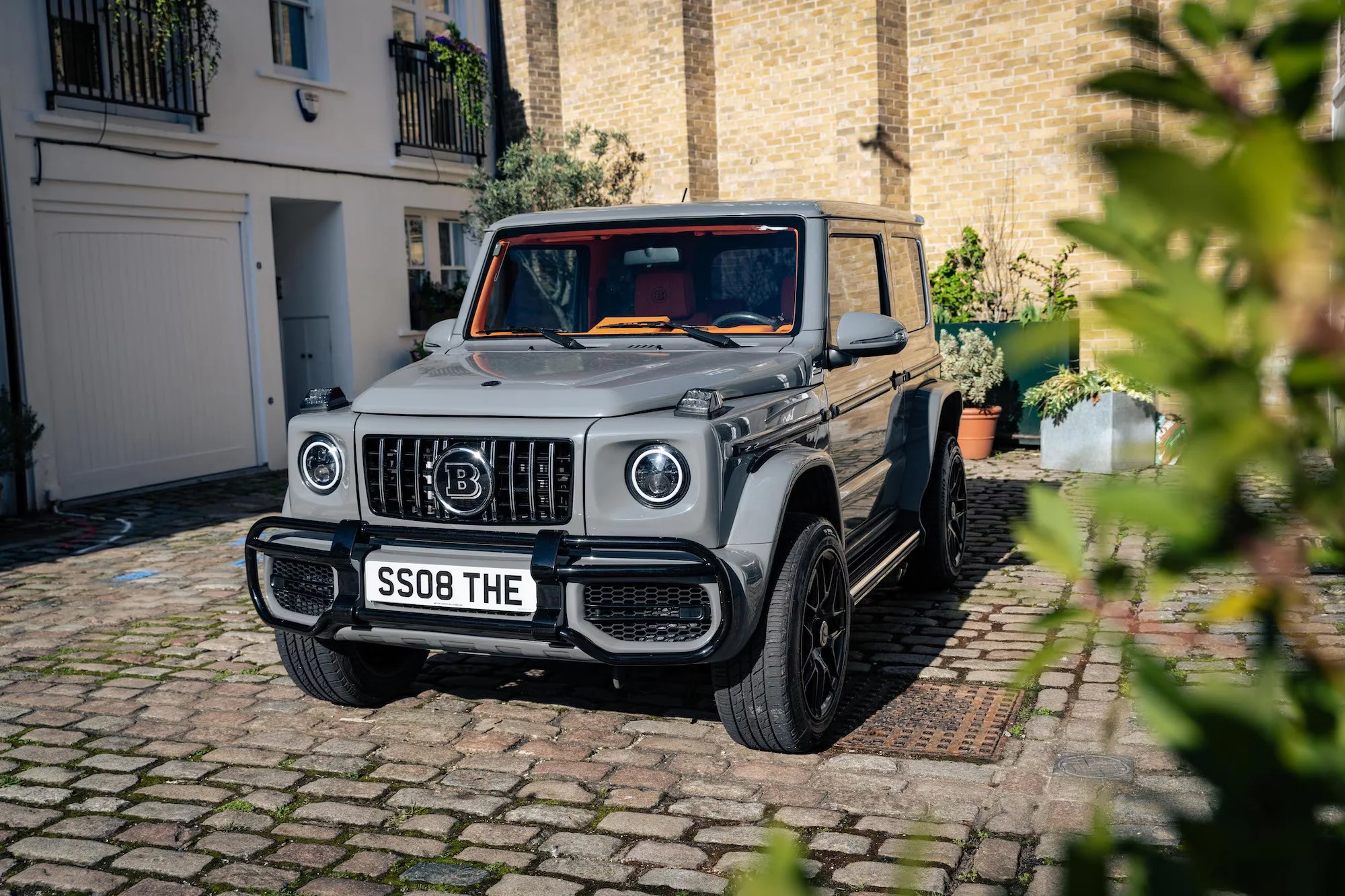 Suzuki Jimny Brabus Grey Front Left 3/4 View