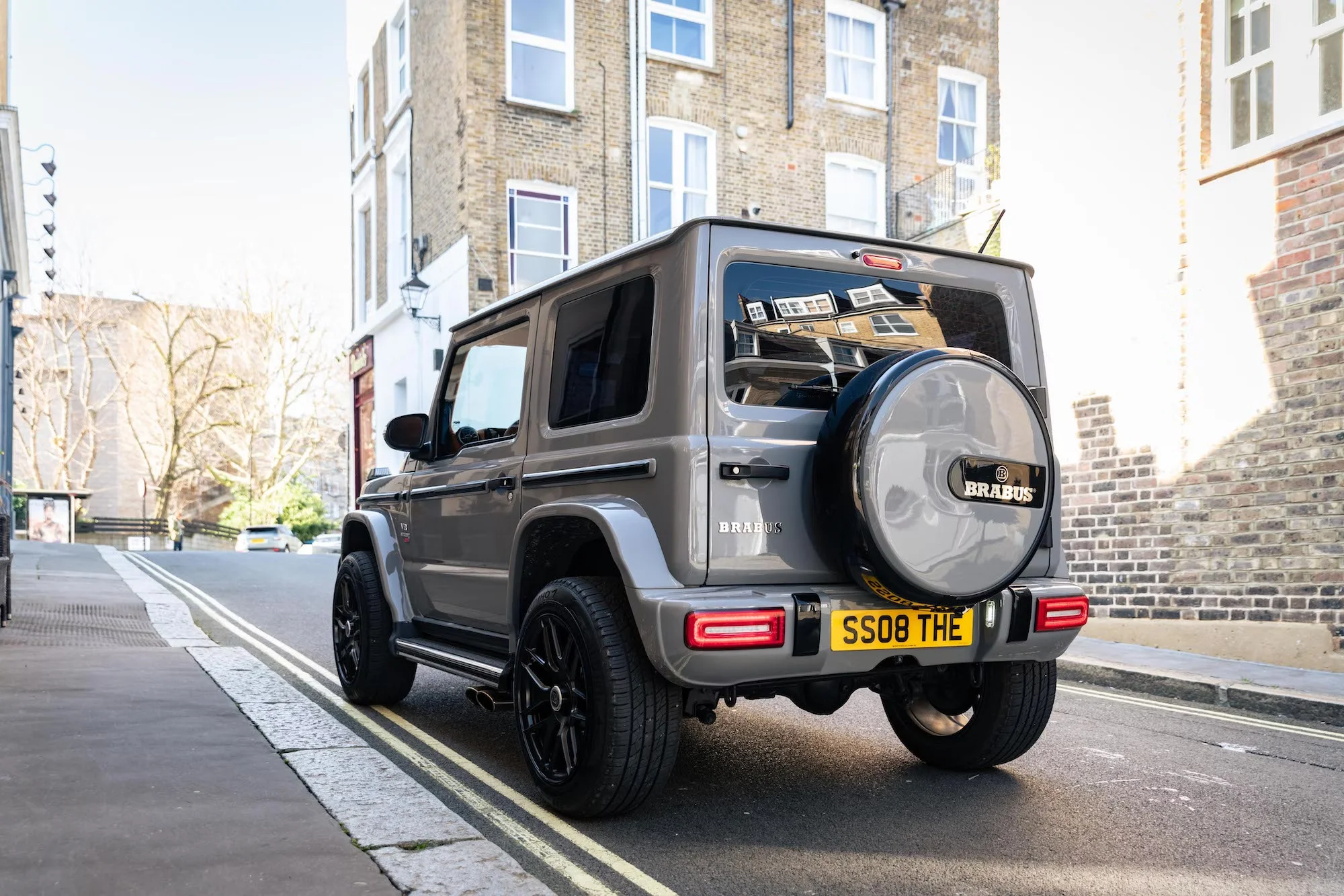 Suzuki Jimny Brabus Grey Left 3/4 Rearview