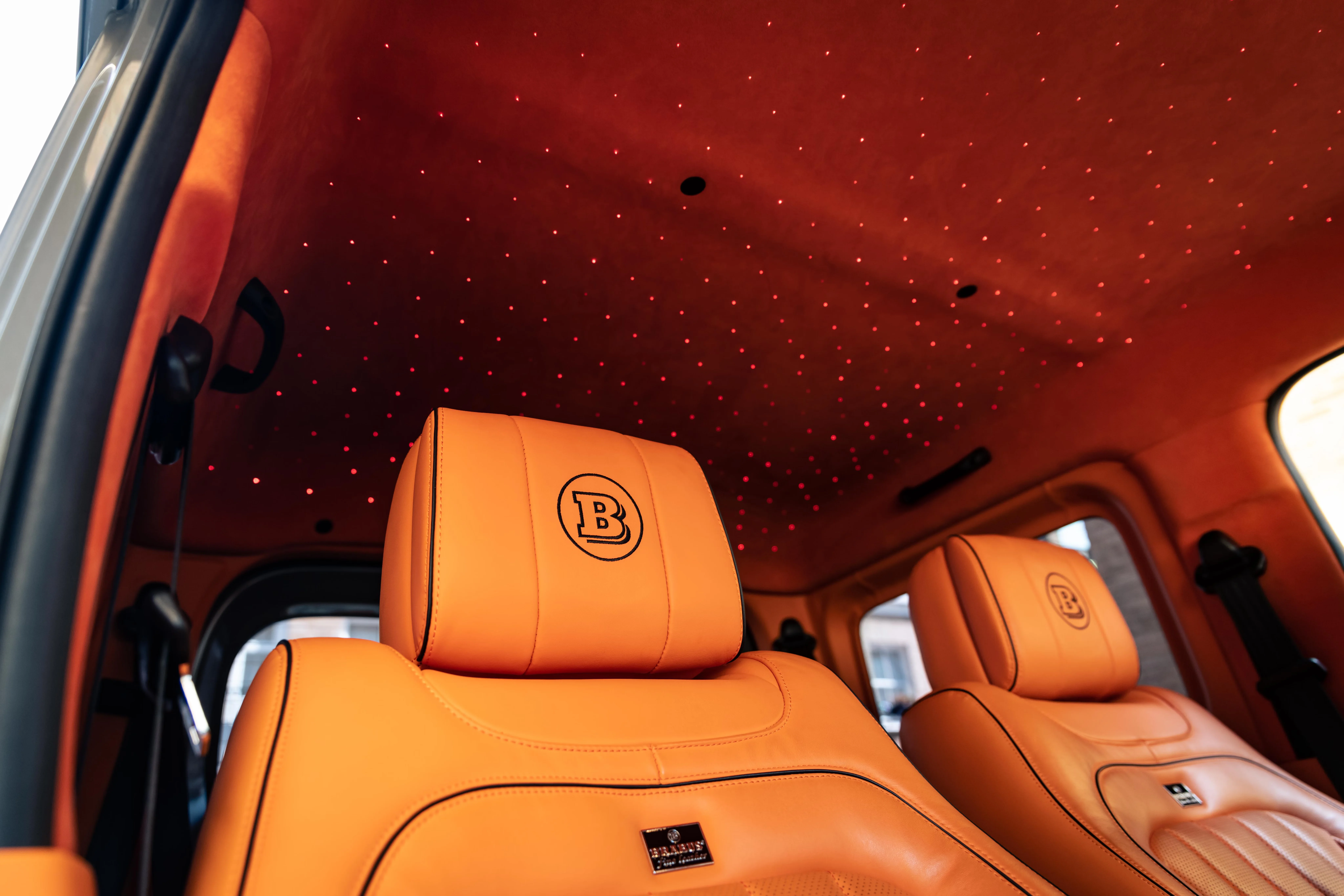 Suzuki Jimny Brabus Orange Interior Starlight Roof